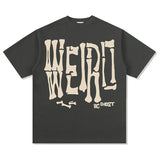 Unisex T-Shirt Printed Washed Long Sleeve T-Shirt