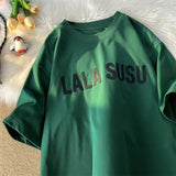 Men's T Shirt Summer Loose Cotton Heavy Weight