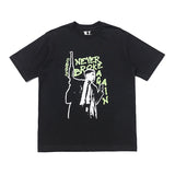 Vlone T Shirts Big V Figure Printing Stylish Loose Short Sleeve T-shirt Men and Women