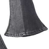 Women Jeans Flared Jeans Slim Stretch Slim Fit