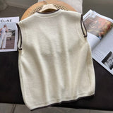 Women Vest Cardigan Loose