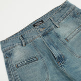 Men Jeans Loose All-Match Casual