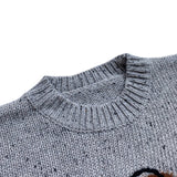 Kapital Sweater Vintage Bear Plush Loose Pullover Lazy Autumn and Winter Leisure All-Match Wool Sweater