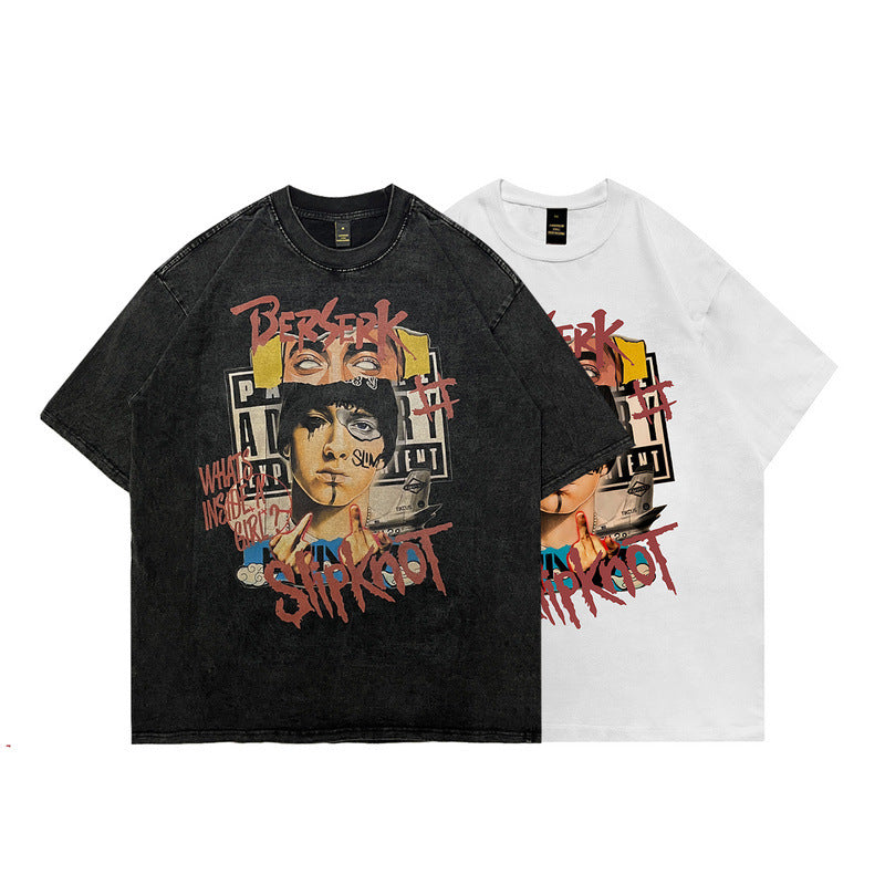 Men T-Shirt Summer Short Sleeve T-shirt
