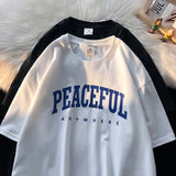Men T Shirt Summer Loose All-Matching Loose