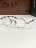 CHH Chrome Hearts Glasses Vintage Small Fresh Round Frame Glasses Frame