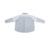 Unisex Shirt Vintage Cityboy Casual Loose Stripes