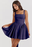Women Dress French Style Bow Temperament Dress