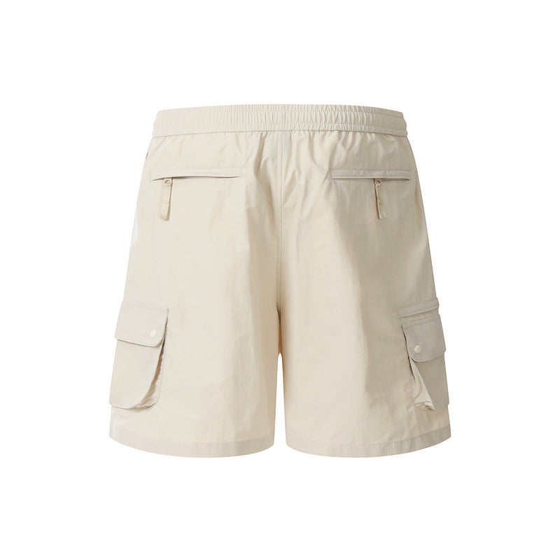 Men Shorts Multi-Pocket Shorts Tooling Style Loose Sports