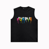 Purple Brand Tank T Shirts Sleeveless T-shirt Vest