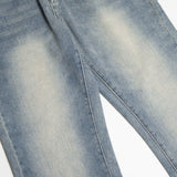 Men Jeans Loose Flared Pants Leisure