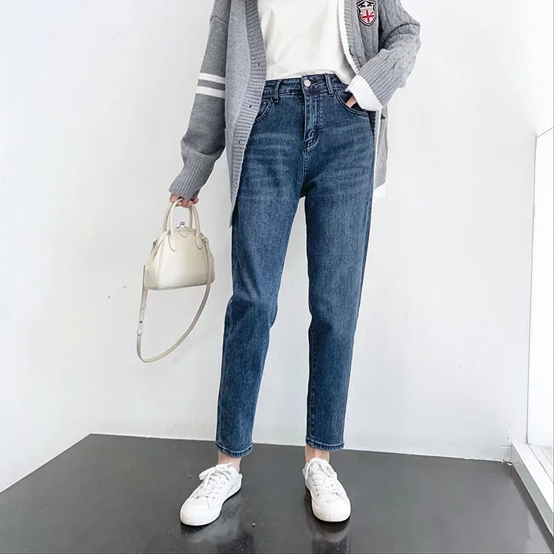 Women Jeans Loose Slimming Casual Slim Fit