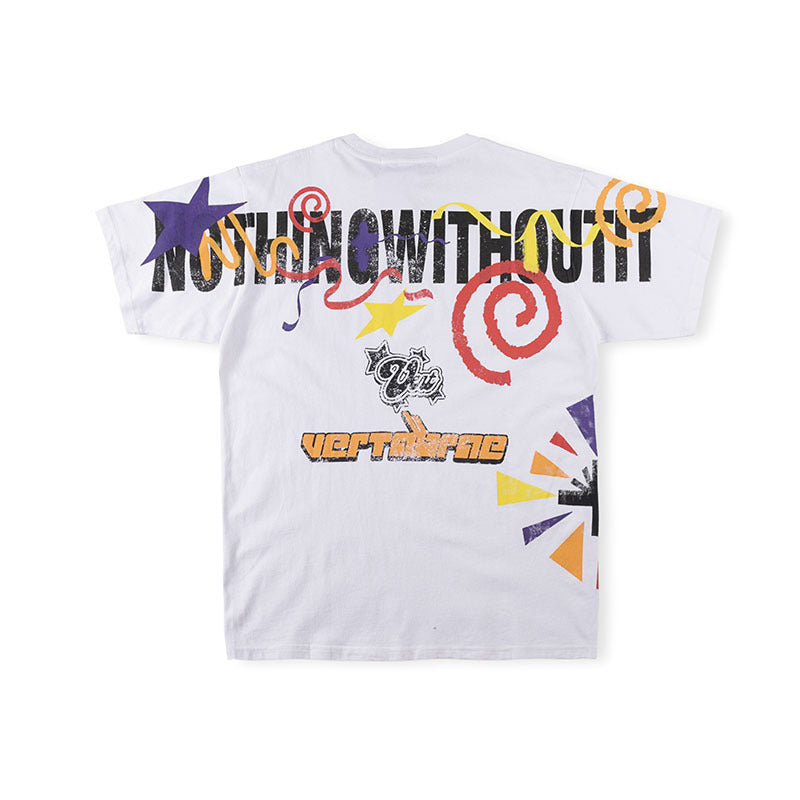 Vertebrae T Shirts Short Sleeves