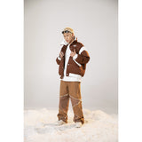 Unisex Coat Winter Coat Bread Coat Men's and Women's Cotton-Padded Coat