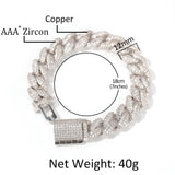 Bracelet Cuban Bracelet Miniature Zircon Hip Hop Bracelet St. Valentine's Spectrum