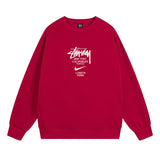 Stussy Sweatshirts Autumn/Winter Fleece Couple Sweatshirts