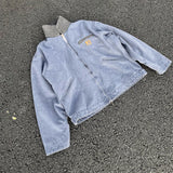 Unisex Denim Jacket Clenfit Deerskin Fleece Handsome Jacket