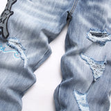 Amiri Jeans Ripped Stretch Jeans