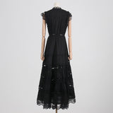 Bohemian Dress Fashion Hollowed-out Embroidery Dress