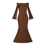 Women's Dresses Slim Fishtail Dress