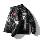 Mens Vintage Jackets Embroidery Autumn Winter