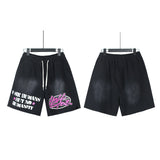 Hellstar Short Vintage Old, Loose Summer Casual Sports Shorts