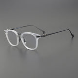 CHH Chrome Hearts Glasses Retro Glasses Frame Pure Titanium Ultra Light Square Frame Glasses