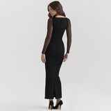 Women Dress Sexy Fashion Mesh Dress