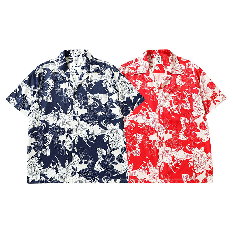 Short Sleeve Shirt Printed Shirt Hawaii Vacation
