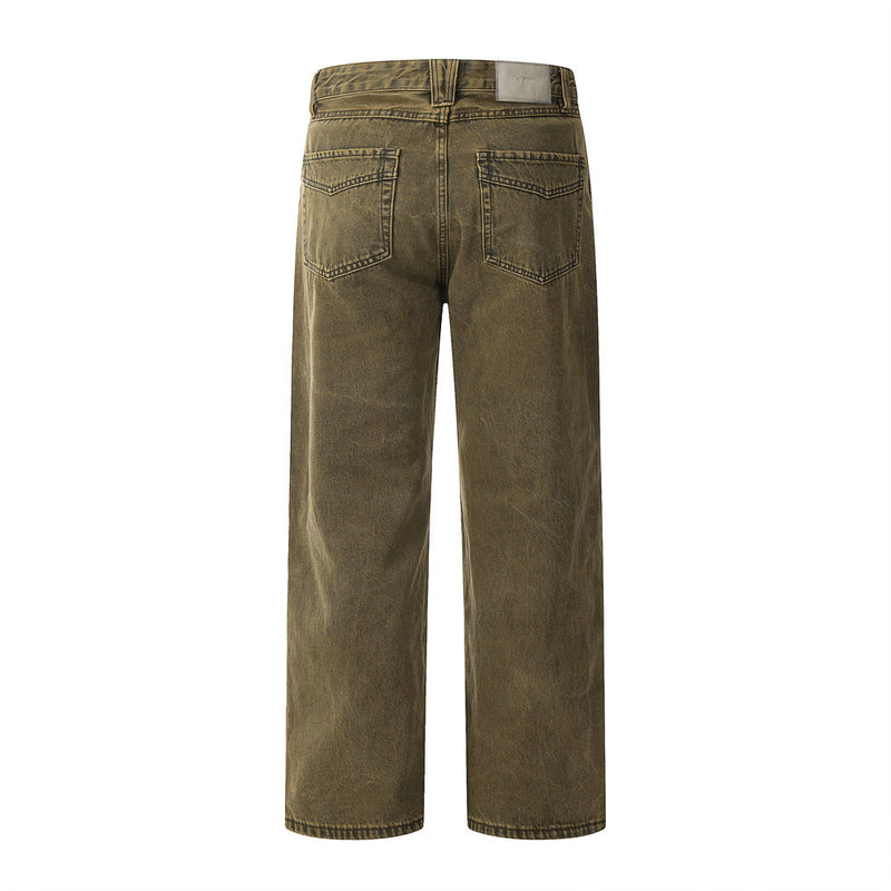 Men Jeans Old Hip Hop Rock Loose