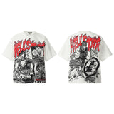 Hellstar T Shirt Iverson, James Star vintage short sleeve T-shirt