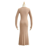 Women Dresses Stretch Slim Temperament Dress