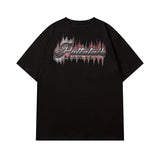 Men T-Shirt Butterfly Graffiti Printing