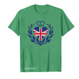 Inspired by Queen's Platinum Jubilee 2022 Elizabeth 70 Years T-shirt Printed round Neck Short Sleeve T-shirt