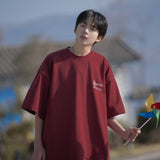 Men T Shirt Cityboy Summer Loose plus Size