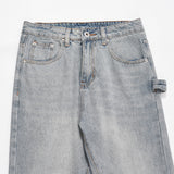 Men Jeans Loose All-Match Casual