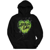 Green Day Hoodie Rock Loose