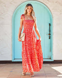 Women Dress Summer Floral Casual Dress