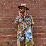 GUILTYPARTIES TIGER Shirts Dragon and Tiger Fight