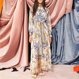 Bohemian Dress Vintage Floral Dress