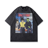 Men T-shirt Angel Print Vintage