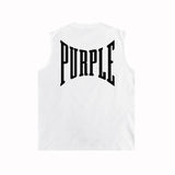 Purple Brand Tank T Shirts Sleeveless T-shirt Vest