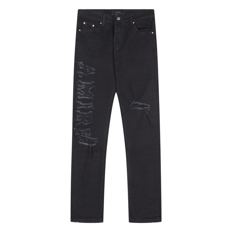 Amiri Jeans Slim Fit Stretch Ripped Jeans