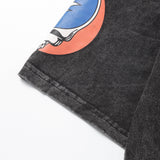 Gallery Dept T Shirts Los Angeles Street Retro Gallery Dept Printed Cartoon Short Sleeve T-shirt