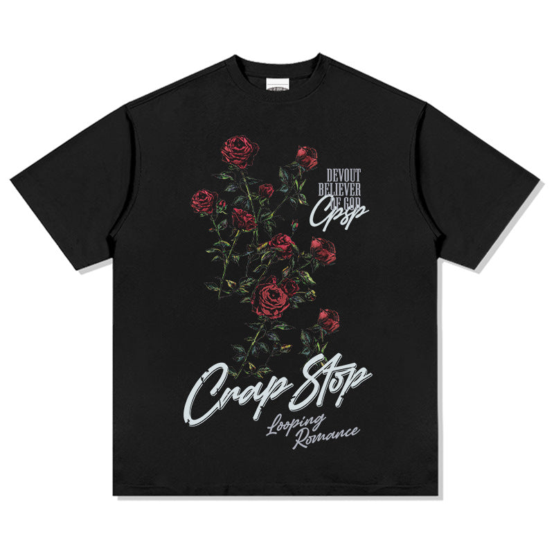 Unisex T Shirt Washed Old Long Sleeve T-Shirt
