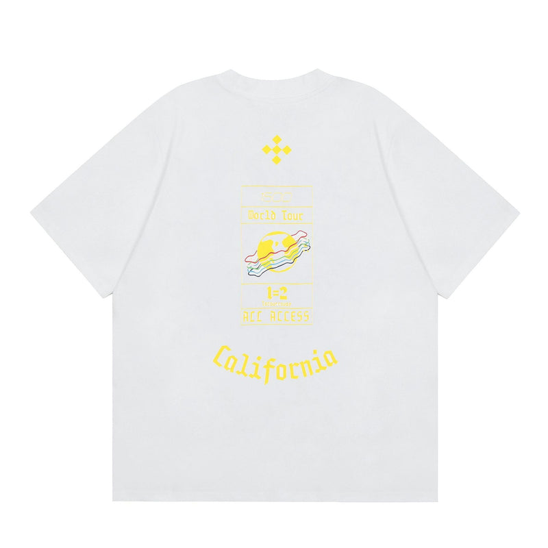 ANTI SOCIAL CLUB T-Shirt Casual Short Sleeve T-Shirt