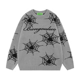 Women Sweater Vintage Angel Jacquard College Style