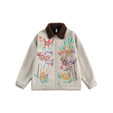 Unisex Coat Retro Loose Winter Cotton Dress Coat