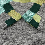 Kapital Sweater Vintage Non-Hipta Hehong Splicing Knitwear Handmade Loose Sweater