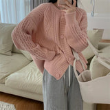 Women Knitted Cardigan Casual Fashion Sweater